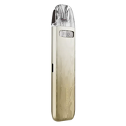 Uwell Caliburn G4 Mini Pod Kit in Champagne Gold – sleek pod vape kit with 1100mAh built-in battery, 2ml refillable pods, designed for both MTL and RDTL vaping.